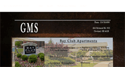 Desktop Screenshot of bayclubapartmenthomes.com